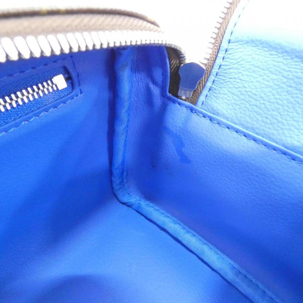 LOUIS VUITTON Blue Monogram Pouch - Picture 7 of 7